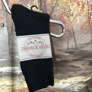 NEW Made in USA 🇺🇸 Black Cotton Blend Socks